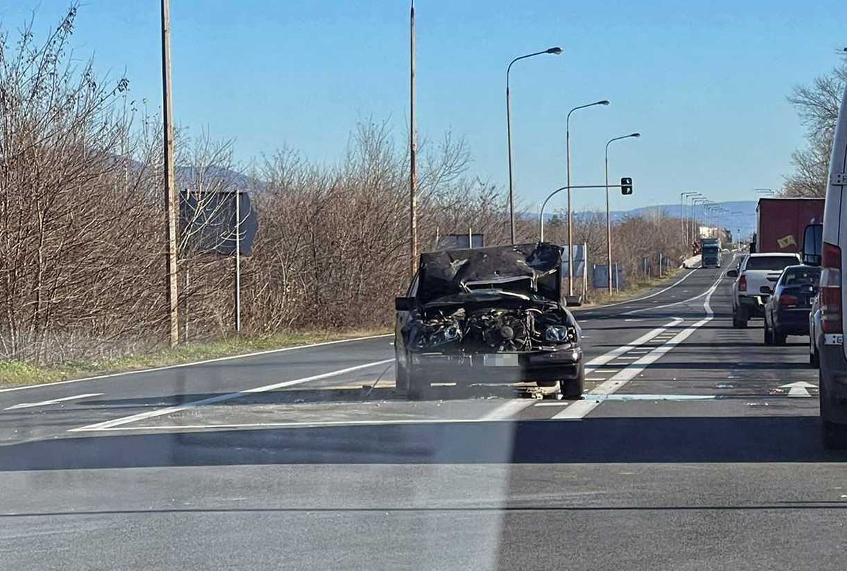 Τροχαίο στην εθνική οδό Καβάλας-Ξάνθης στο ύψος της Κεραμωτής [φωτογραφία]  - KAVALA POST